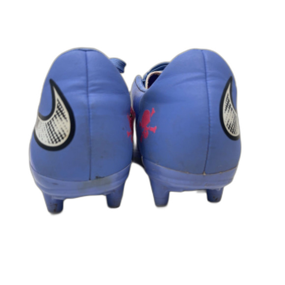 Nike JR Hypervenom Phelon Youth Soccer Cleats Size 7 Womens Blue Pink 599062 641 - Picture 4 of 10